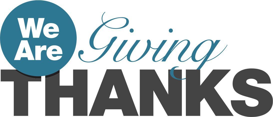 We are giving thanks